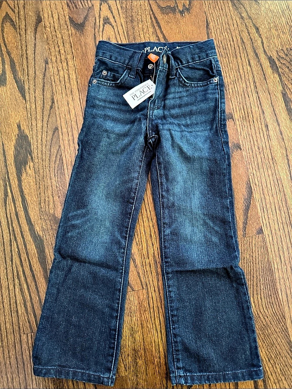 The Children's Place Bootcut Jeans boys Size 5 Blue NWT